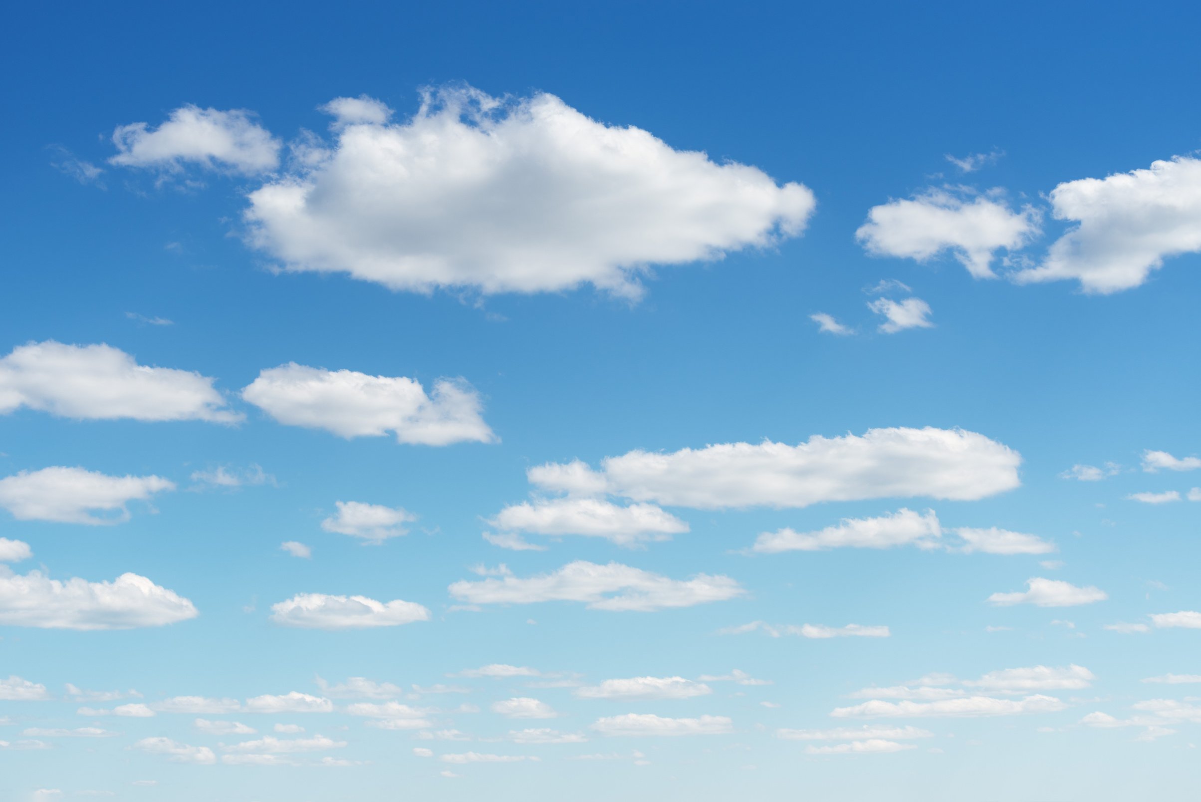 Blue Sky with Clouds